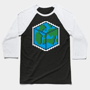 Pixel World Baseball T-Shirt
